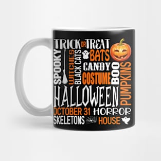 Trick or treat spooky halloween Mug